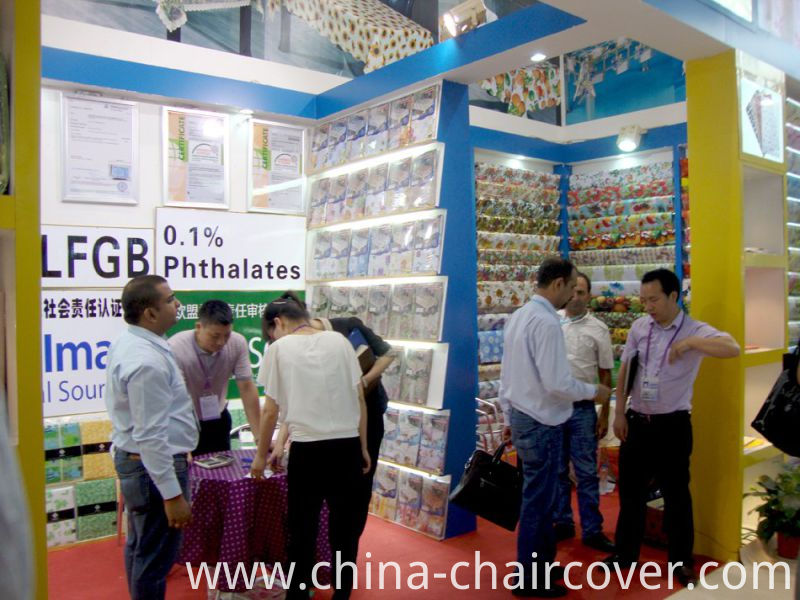 Decoratived PVC Printed Transparent Table Cloth